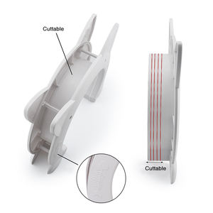 थोक आर्क कान आकार डिजाइन काले सफेद भूरे रंग की बिल्ली का दरवाजा - Product Image 4