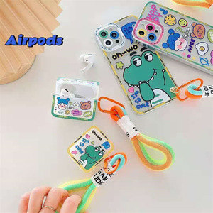 Diseñadores ecológicos para Apple Airpod Case 1/2 Silicona para Airpods Pro 3 Funda protectora para auriculares inalámbricos - Product Image 2