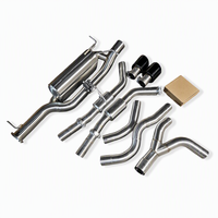 Pot d'échappement de performance modifié de haute qualité pour Dodge Ram 5.7 2020+ – Son V8 riche et agressif – Tuyau de silencieux 1500 SS304 pour tuning racing