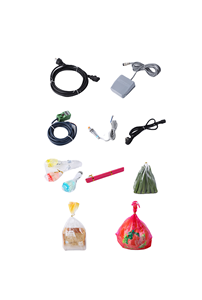 Máquina Eléctrica CNC Semiautomática para Atar, Sujetar y Sellar Cables, Pan, Piruletas y Snacks Individuales con Cierre de Alambre Dorado - Product Image 6