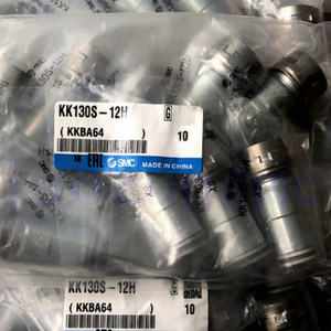 Conector Neumático de Acoplamiento Rápido Original SMC KK130L-06H con Válvula de Retención para Tubo de 6 mm de Diámetro Exterior - Product Image 3