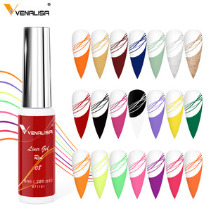 Gel UV Néon Lumineux pour Nail Art : Liner Gel Spider, Gel de <span class=keywords><strong>Dessin</strong></span>, Gel de Peinture, Gel pour Ligne Fine, pour <span class=keywords><strong>Manucure</strong></span> DIY, Marque Privée - Product Image 1