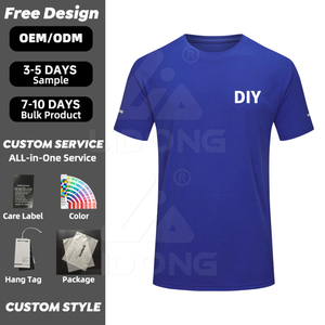 T-shirts vierges personnalisés de haute qualité pour hommes, impression par sublimation, t-shirts de sport en gros - Product Image 1