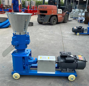 เครื่องอัดเม็ดอาหารสัตว์ไฟฟ้า 220V/380V แบบเคลื่อนที่ สำหรับไก่และปศุสัตว์ ใช้กับข้าวโพด ฟาง และธัญพืช - Product Image 4