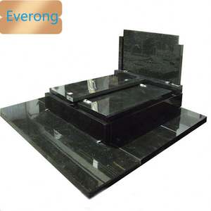 Pierre tombale plate en marbre noir du Ghana, monument biblique, banc, pierre tombale verticale, pierre tombale musulmane - Product Image 3