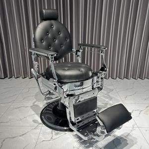 Chaise de <span class=keywords><strong>barbier</strong></span> <span class=keywords><strong>Belmont</strong></span> classique moderne, best-seller, design ergonomique, pompe hydraulique professionnelle pour salon de beauté, usage en salon de coiffure - Product Image 3