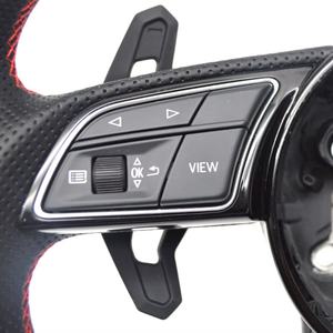 Volant en fibre de carbone forgé sur mesure pour <span class=keywords><strong>Audi</strong></span> A1 A5 A6 A7 TT MK2 Q7 A4 B8 B9 Q8 RS7 SQ7 - Product Image 5