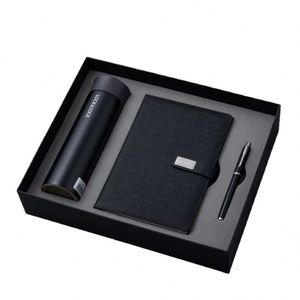 Carnet à feuilles mobiles 2-en-1 avec stylo, coffret cadeau photo pour femme, marron, 4x6 pouces, 100 pages, carnet orange - Product Image 1