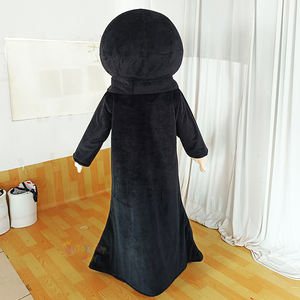 Costume de mascotte pour adultes homme et femme, style arabe, blanc et noir, design <span class=keywords><strong>personnage</strong></span> de <span class=keywords><strong>dessin</strong></span> <span class=keywords><strong>animé</strong></span>, Guangzhou Enjoyment CE - Product Image 6