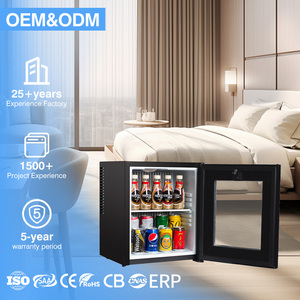 <span class=keywords><strong>Mini</strong></span>-réfrigérateurs portables en gros pour chambres à coucher, 30L, <span class=keywords><strong>silencieux</strong></span>, avec porte française, prises US, pour hôtels - Product Image 1