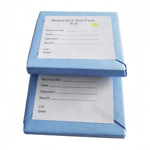 ชุดทดสอบความดันสุญญากาศแบบใช้แล้วทิ้ง Bowie Dick Test Pack B-D  พร้อมซองฆ่าเชื้อสีน้ำเงิน - Product Image 2