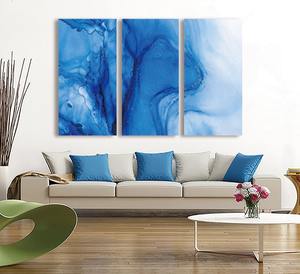 Decoración de lujo para el hogar pintado a mano abstracto acrílico pared lienzo arte pintura al óleo estilo murales Hotel obras de arte por fabricante - Product Image 4