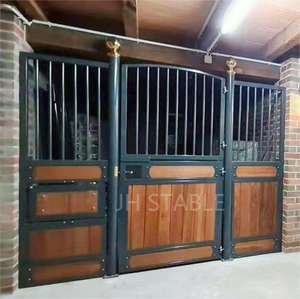Vorgefertigte Innen stände für Pferde Stall Front Horse Barn Baumaterial Horse Stable Panels Einfache Installation - Product Image 1