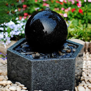 Grande <span class=keywords><strong>Fontaine</strong></span> Abstraite Moderne <span class=keywords><strong>en</strong></span> <span class=keywords><strong>Verre</strong></span> <span class=keywords><strong>en</strong></span> Forme de Cascade, Sculpture de Globe <span class=keywords><strong>en</strong></span> Acier Inoxydable <span class=keywords><strong>pour</strong></span> Jardin Extérieur - Product Image 3