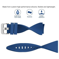 Bracelet de montre en sergé de sport en silicone 22mm pour Samsung Galaxy S3 Smartwatch Bracelet de remplacement avec boucle