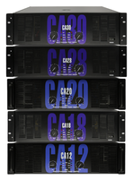 Amplificateur de puissance audio professionnel extérieur double canal série CA2 2U 2CH 250W-600W en métal pour concerts et performances