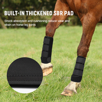 Protège-jambes pour chevaux personnalisés en néoprène, anti-collision, équipement professionnel pour chevaux, élasticité réglable, respirant