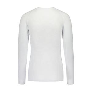 Haut de course à manches longues pour femme, couche de base de compression, coupe ajustée, en Spandex/Polyester, épais et chaud pour l'hiver, pour le cyclisme - Product Image 2