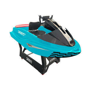 2026 nouveau Jet d'eau Ski bateau à moteur en Fiber de carbone électrique <span class=keywords><strong>Mini</strong></span> bateau 2 places 50 km/h 60minutes de durée équipement de Sports nautiques océan - Product Image 6