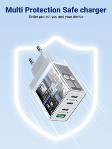 <span class=keywords><strong>Cargador</strong></span> USB de 40 W QC 3.0 Tipo C PD de 20 W con Carga Rápida para <span class=keywords><strong>iPhone</strong></span> 16 15 Samsung Xiaomi Teléfono Móvil Enchufe de Pared para UE EE. UU. Reino Unido - Product Image 4