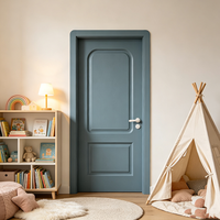 Porte intérieure moderne insonorisée en MDF avec surface finie, prix direct usine pour appartements et hôtels