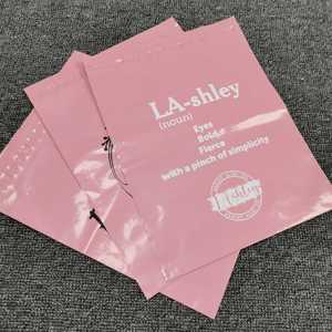 <span class=keywords><strong>Sac</strong></span> de courrier auto-adhésif, personnalisé, imprimé rose, Poly pack vêtements, pour la livraison - Product Image 6