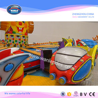 Thème Fun Rotating Flying Car Fairground Attractions Rotating Kids Rides Bounce Machine