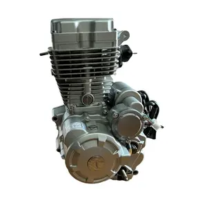 200cc hava soğutma motoru gümüş beyaz OEM 4 zamanlı silindir İyi performans yüksek kalite