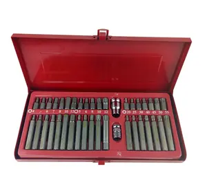 Großhandel Hochwertige S2 Bits Star Batch Set Inbus schlüssel Autore parat ur werkzeug Spline 40 Torx Schrauben dreher Schrauben dreher Bit Set