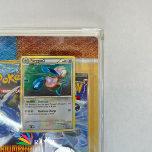 RAY YI Custodia Blister Portatile in Acrilico Ultra Trasparente Ecologico Riciclabile per <span class=keywords><strong>3</strong></span> Carte Pokémon Serie EX con Coperchio Magnetico - Product Image 3