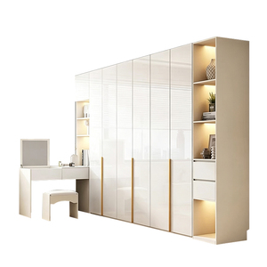 Venta directa de fábrica Armario de madera maciza multicapa pintado de grado ecológico ENF superior, emisión de formaldehído ≤ 0.025 mg/m3 ODM/OEM - Product Image 3