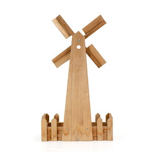 <span class=keywords><strong>Pot</strong></span> <span class=keywords><strong>de</strong></span> fleurs en bois avec <span class=keywords><strong>moulin</strong></span> à <span class=keywords><strong>vent</strong></span> pour l'extérieur et le jardin - Product Image 1