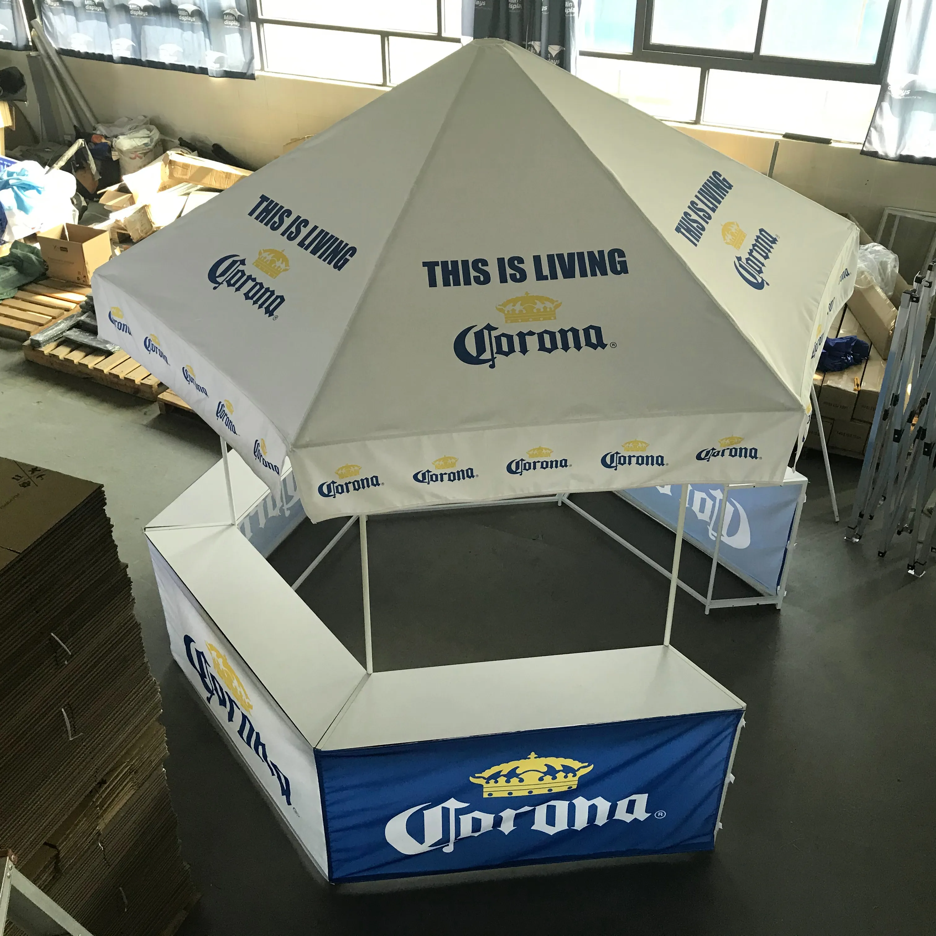 Reclame Afdrukken Logo Draagbare Waterdichte Koop Promotionele Tent Voor Outdoor Of Indoor Evenementen