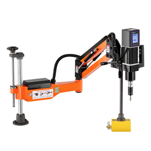 Máquina automática de perforación y roscado de pilares de 220 V con motor, caja de cambios y componentes PLC, máquina automática de roscado de caucho - Product Image 6