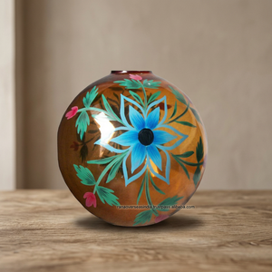 Vintage <b>Large</b> Hand-Painted Eco-Friendly Glass Float for for Luxury Indoor/Outdoor Home & Hotel Decor <b>Gift</b> Use - Product Image 3