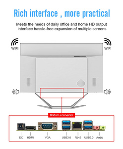 Ordinateur de bureau tout-en-un de 27 pouces, haute technologie, Intel I7 10e génération, SSD DDR4, écran OLED, pour le bureau, les jeux, Windows 10, garantie d'un an - Product Image 2