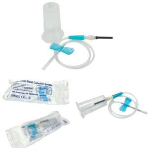 Ago a Farfalla 23G per Prelievo Sanguigno Sicuro, Set per Infusione Endovenosa a Basso Dolore per Flebotomia Medica e Cliniche Veterinarie - Product Image 6