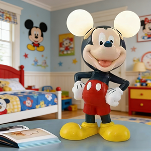 Nordic Creative Cartoon <strong>Mickey</strong>-Shaped Resin Table Lamps for Living Rooms, <strong>Bedrooms</strong> and Kids' Rooms - Wholesale &amp; Customization - Product Image 5