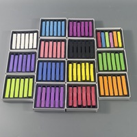 Marqueurs craie colorés à pointe torsadée, 6 pièces par paquet, recharges monochromes, vente en gros, pigment lavable, pastel