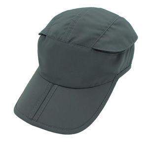 Chapeau de soleil d'été pliable et respirant avec protection solaire Chapeau de soleil léger pour le cyclisme Marathon Professional Lightweight Running Hat - Product Image 5