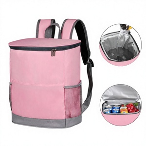 Outdoor Waterproof Thermal Cooler Backpack 15L PE <b>Material</b> Lightweight Insulated for 24h Hot/Cold Retention Food Use - Product Image 3