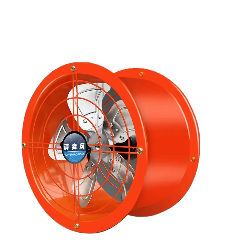 10-24 pollici Industria ventola di scarico ventilatore industriale tunnel ventilatore assiale per aria di ventilazione