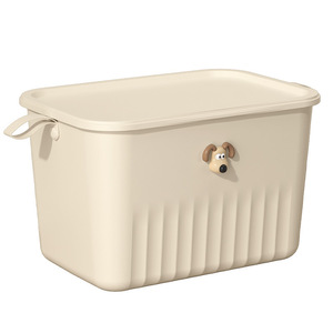 Đa-Sử Dụng Lưu Trữ Nhà Stackable Nhựa Lớn Lưu Trữ Thùng Hình Chữ Nhật Tổ Chức Lưu Trữ Hộp Với Nắp - Product Image 5