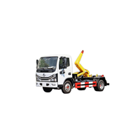 Mécanisme de bras télescopique hydraulique Dongfeng pour le transport de déchets résidentiels urbains