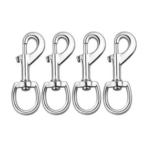 स्विस आंख बोल्ट स्नैक हूक भारी ड्यूटी आई बोल्ट क्लिप, डाइविंग पालतू पट्टा के लिए एकल समाप्त फ्लैग क्लिप - Product Image 2