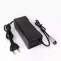 DDP DPD plastique 13s 48v 54.6v 2a chargeur de batterie au lithium pour batteries ebike 48v 12ah 15ah 20ah