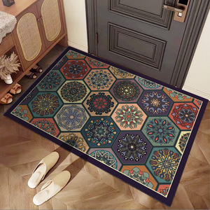 Tappetino personalizzato Ultra morbido, piccolo Boho, <span class=keywords><strong>tappeto</strong></span> Vintage, <span class=keywords><strong>tappeto</strong></span> d'ingresso fatto a macchina <span class=keywords><strong>per</strong></span> moquette da pavimento lavabile in <span class=keywords><strong>casa</strong></span> - Product Image 2