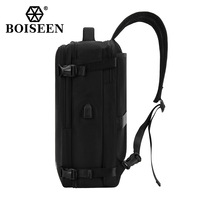 Sac à dos pour ordinateur portable en nylon imperméable pour homme, pour l'école et les voyages - Sac d'ordinateur Baellerry