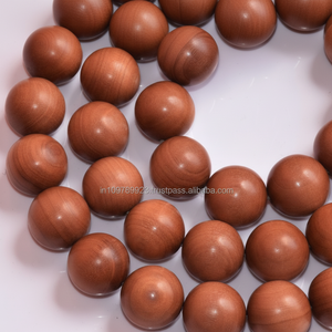 Rosario de sándalo Natural aromático de 12mm, Mala/Rosario budista, suelto, ecológico, Natural, marrón dorado oscuro, joyería de moda - Product Image 1