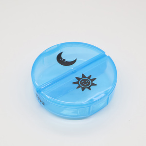 Reise-Mini-PP-Pillenorganizer 7-Tage AM/PM Pillendose Tragbarer Kleiner Medikamentenbehälter - Product Image 3